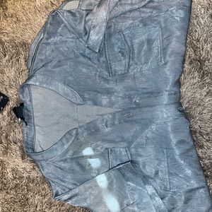 Womens casual button up shirt